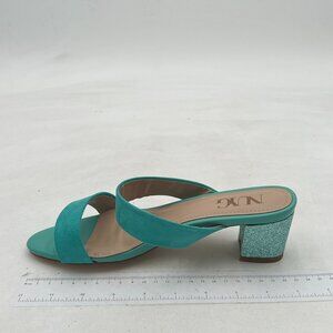 Women Comfortable Open Toe Sandals Mule Chunky Low Heel Strappy Casual Shoes